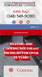 Mobile Screenshot of customtemperaturecontrol.com